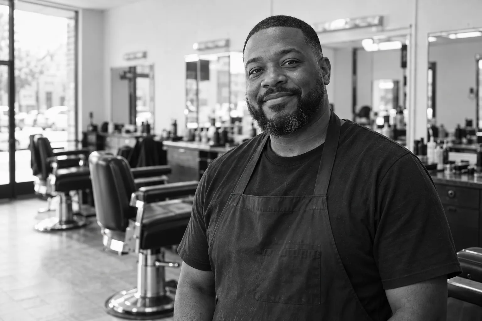 Terrance “T” Hollins, barber at Union