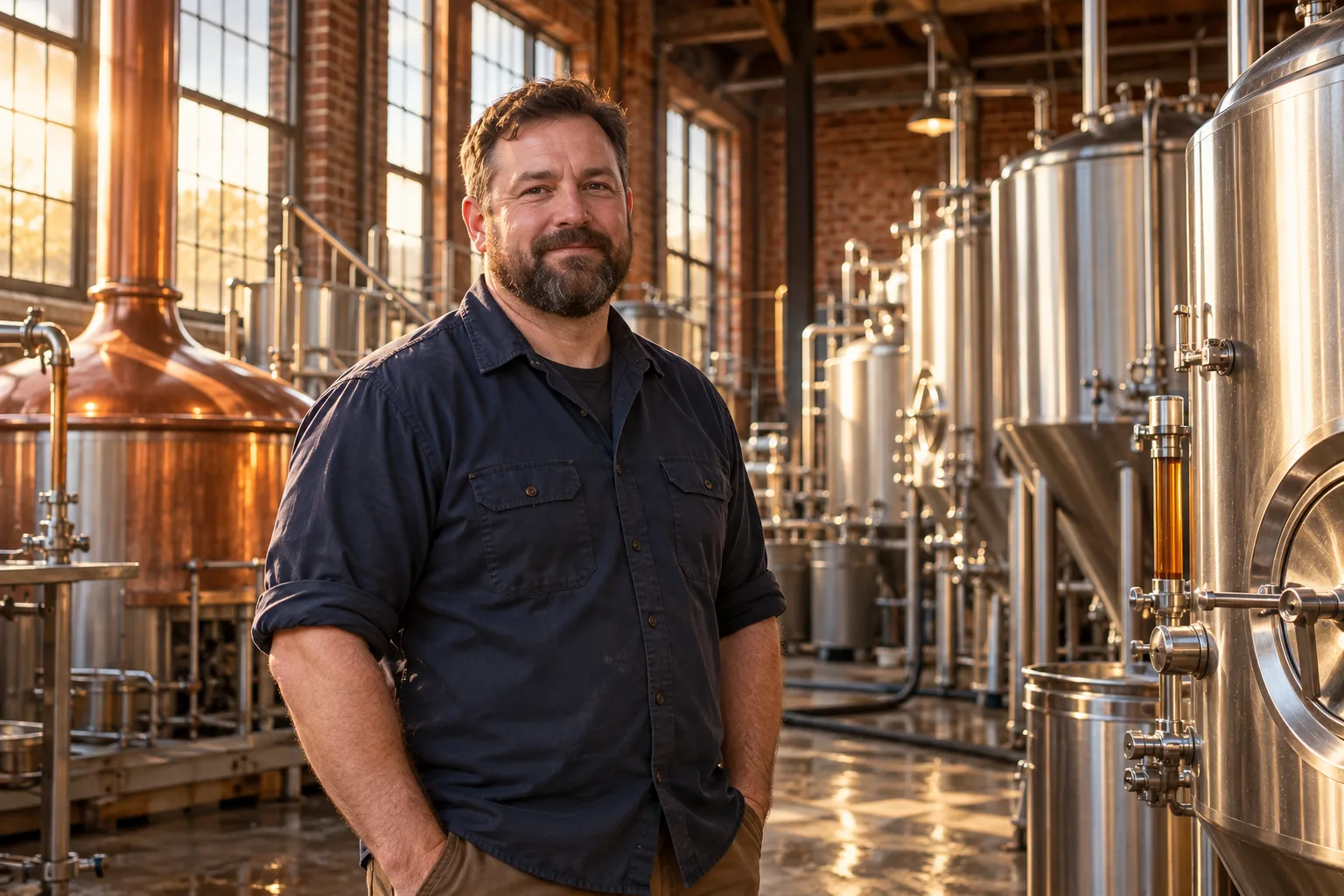 Sean Whitt in the freight house