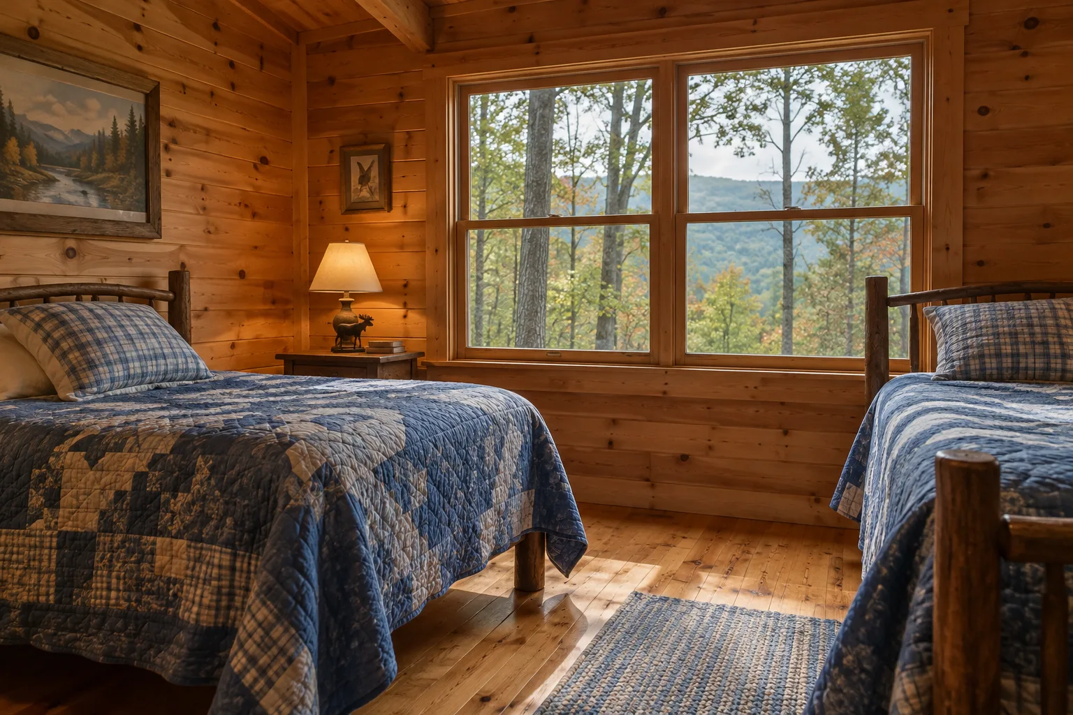 Cedar Hollow interior or porch