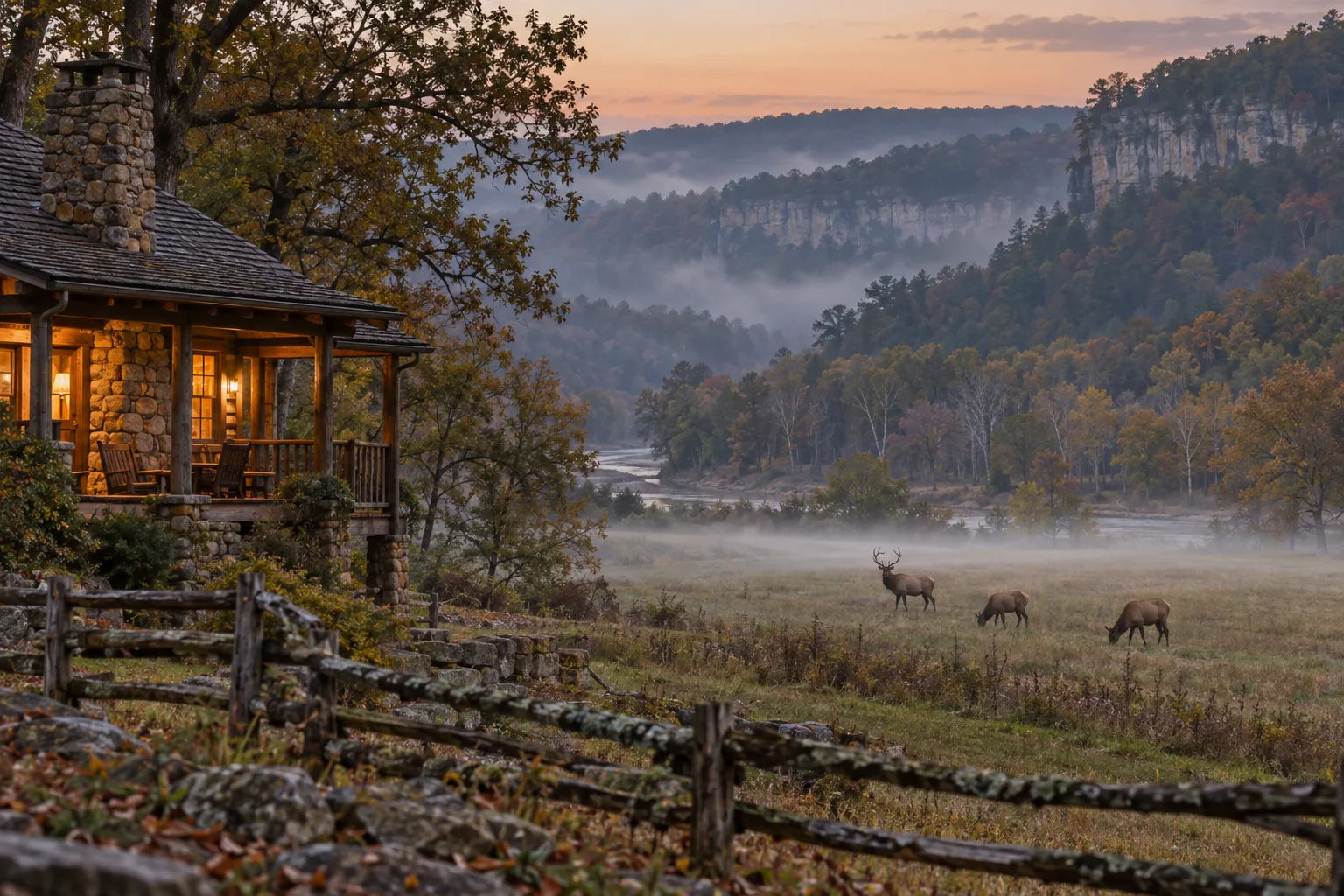 The valley wakes up