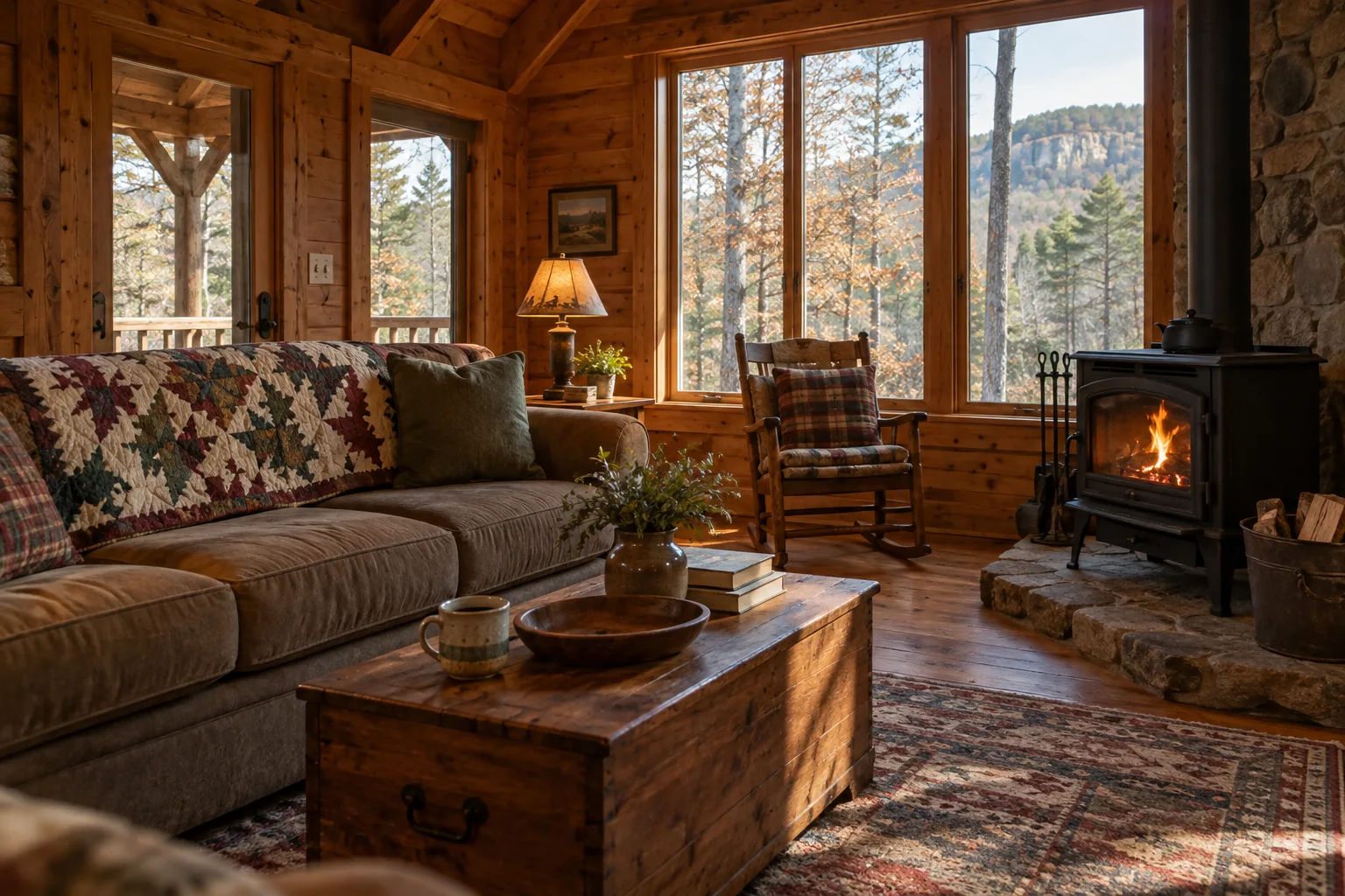 Fern interior or porch