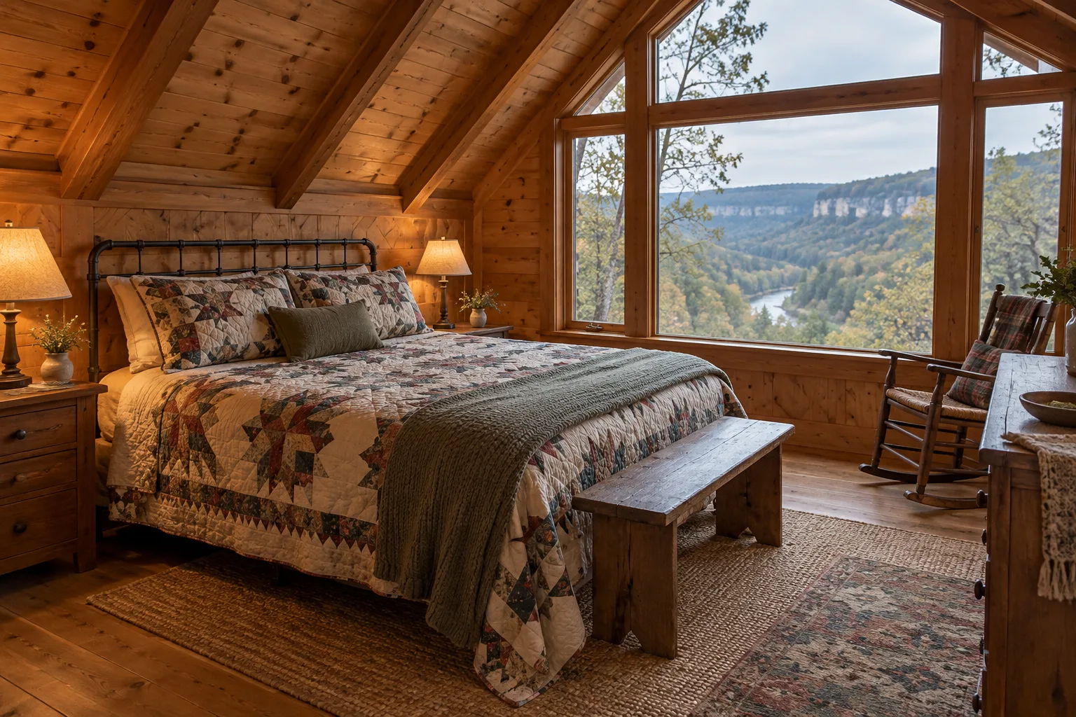 Ridge House interior or porch