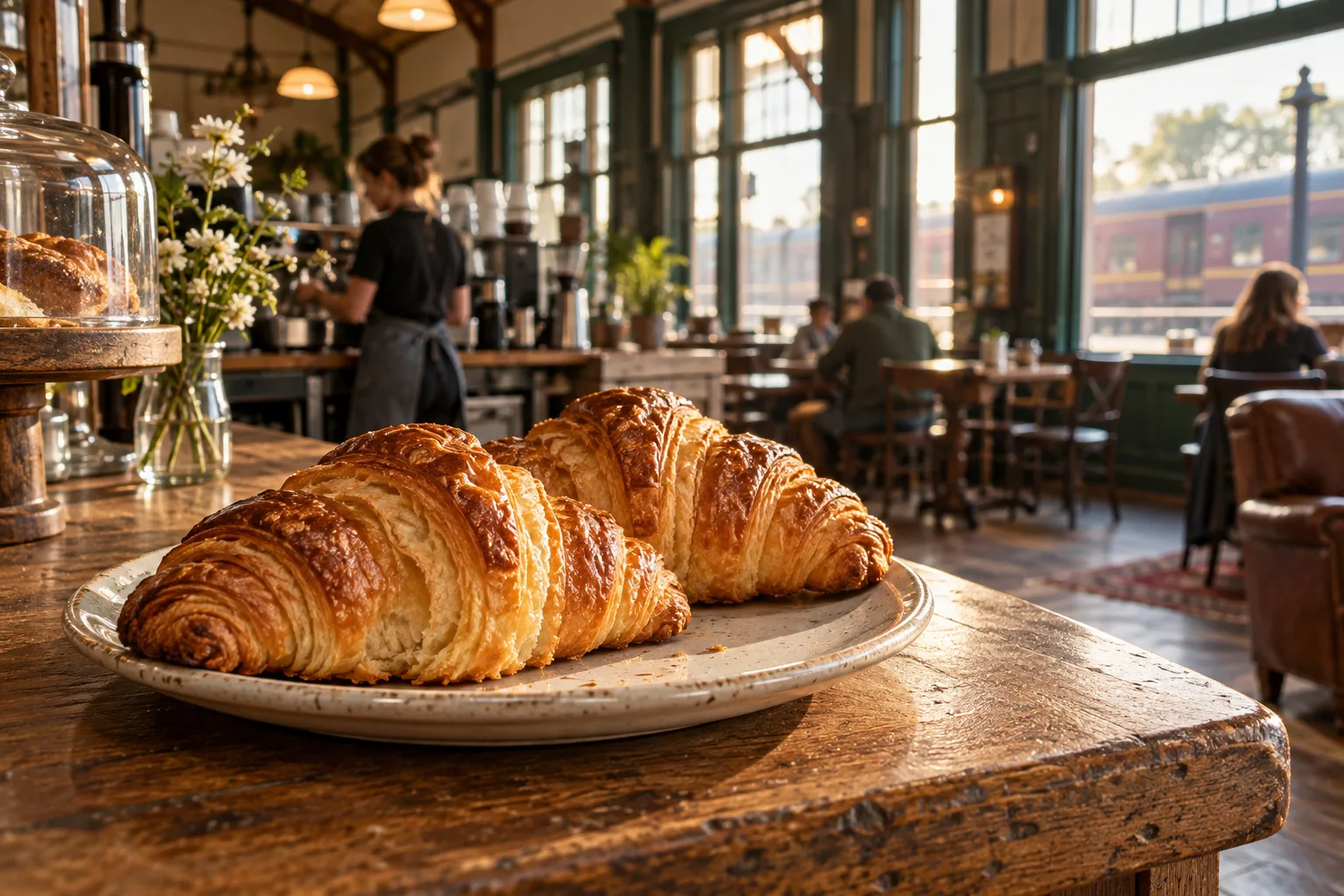 Croissants from our bakery partner.