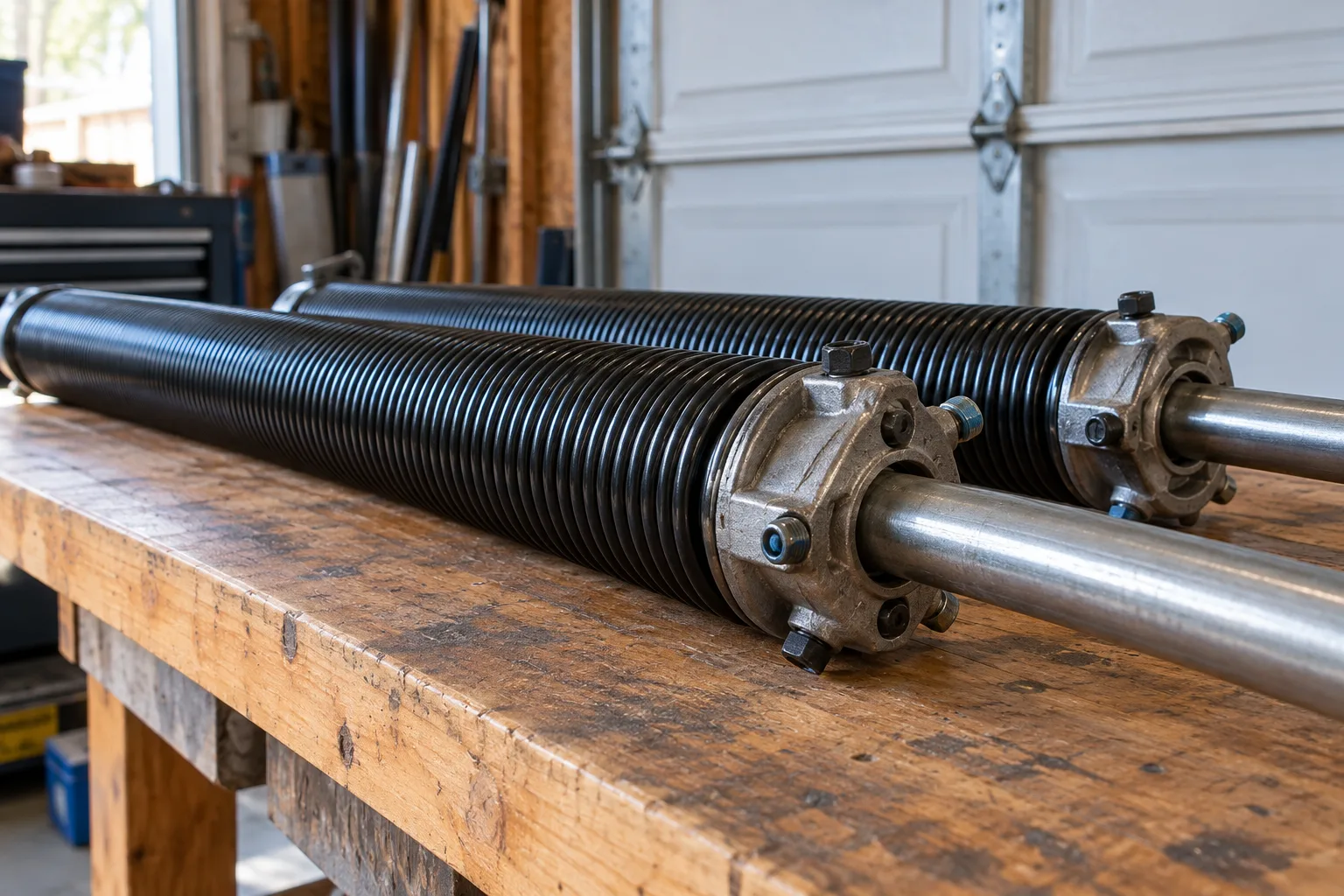 Springs garage door component