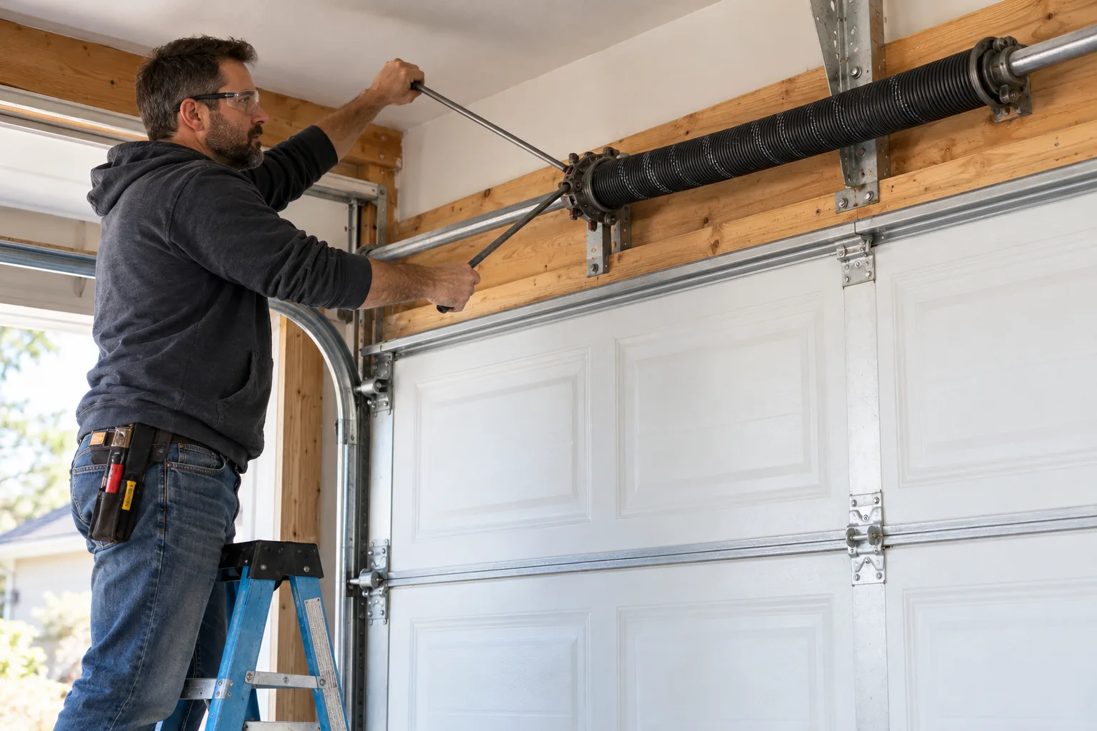 Doors, repairs,<br>openers.