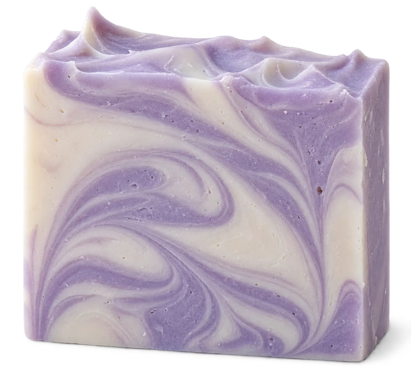 Lavender hand-cut bar