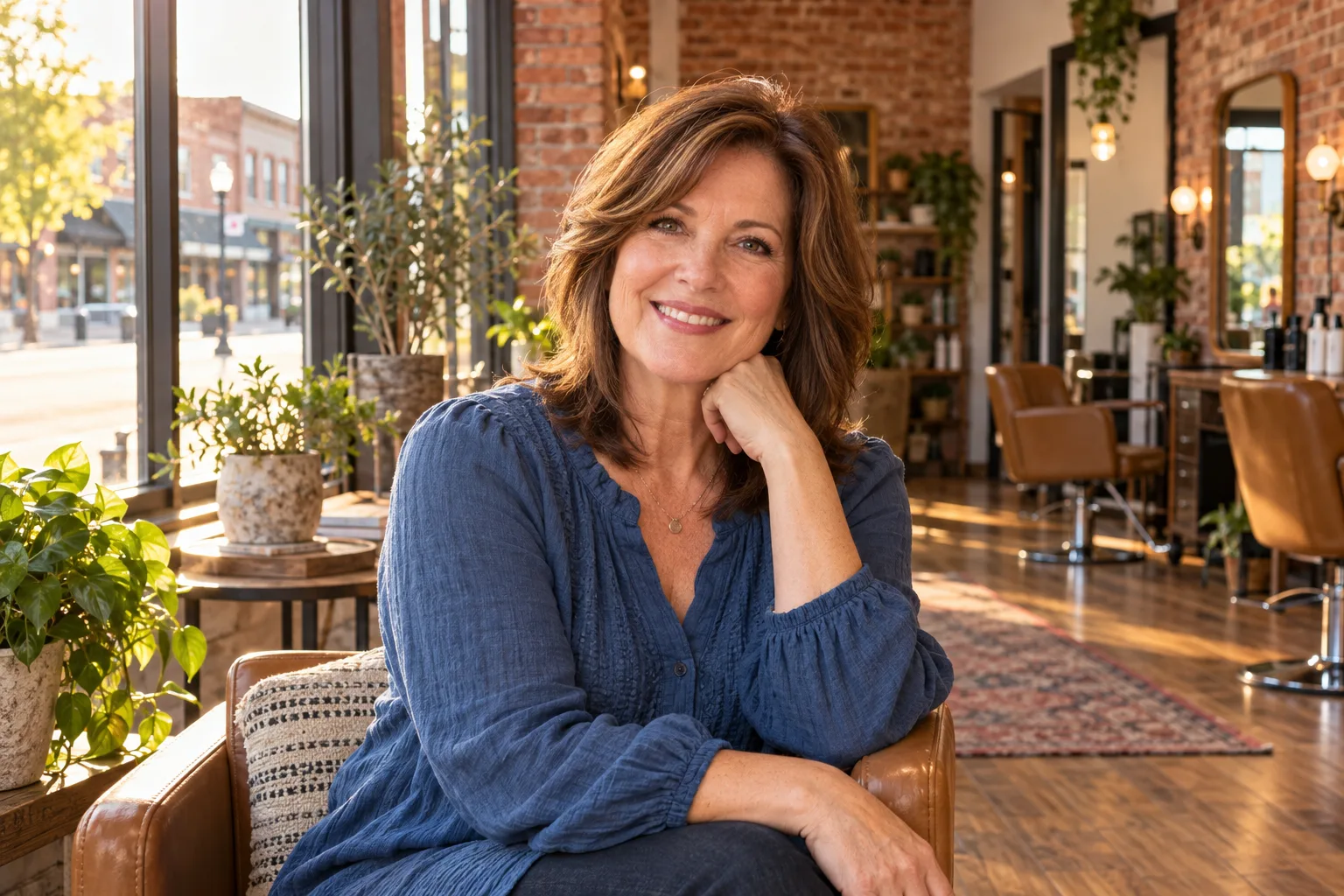 Brianna Teague, owner and master colorist
