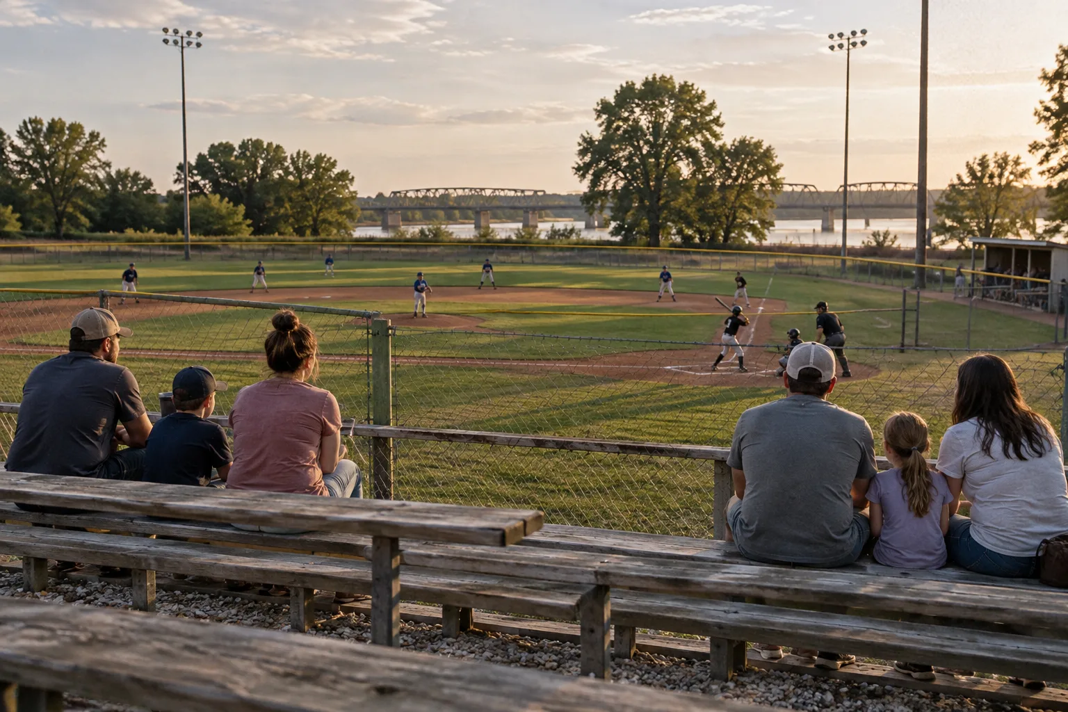 Friday at the ballfield