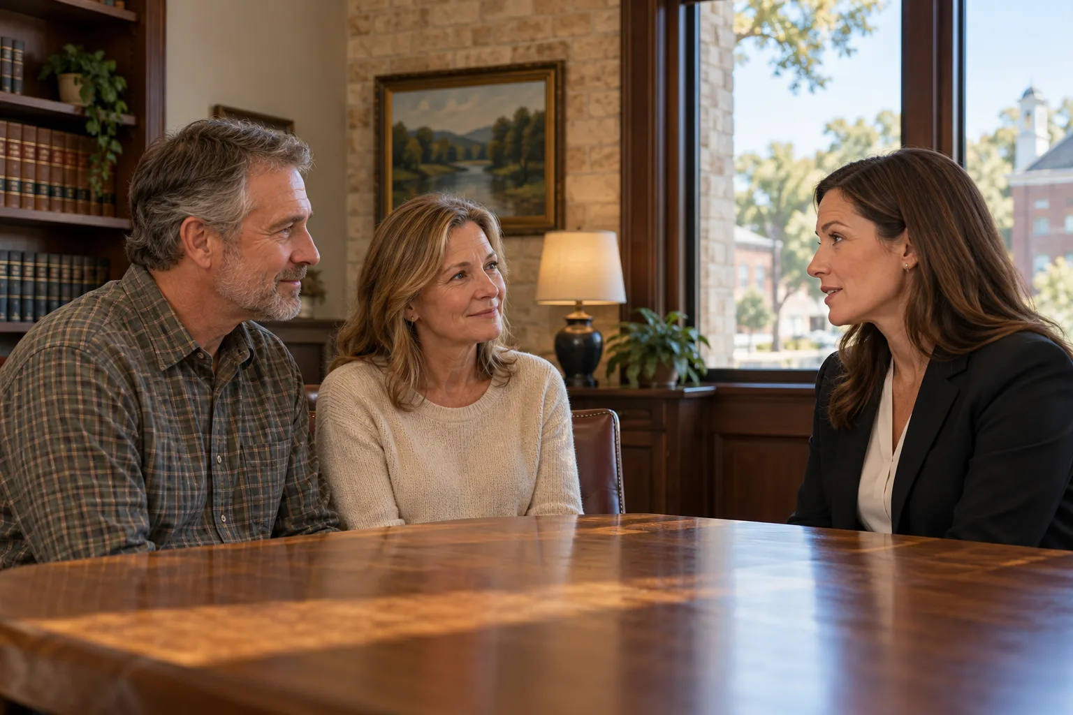 Family law meeting or working detail