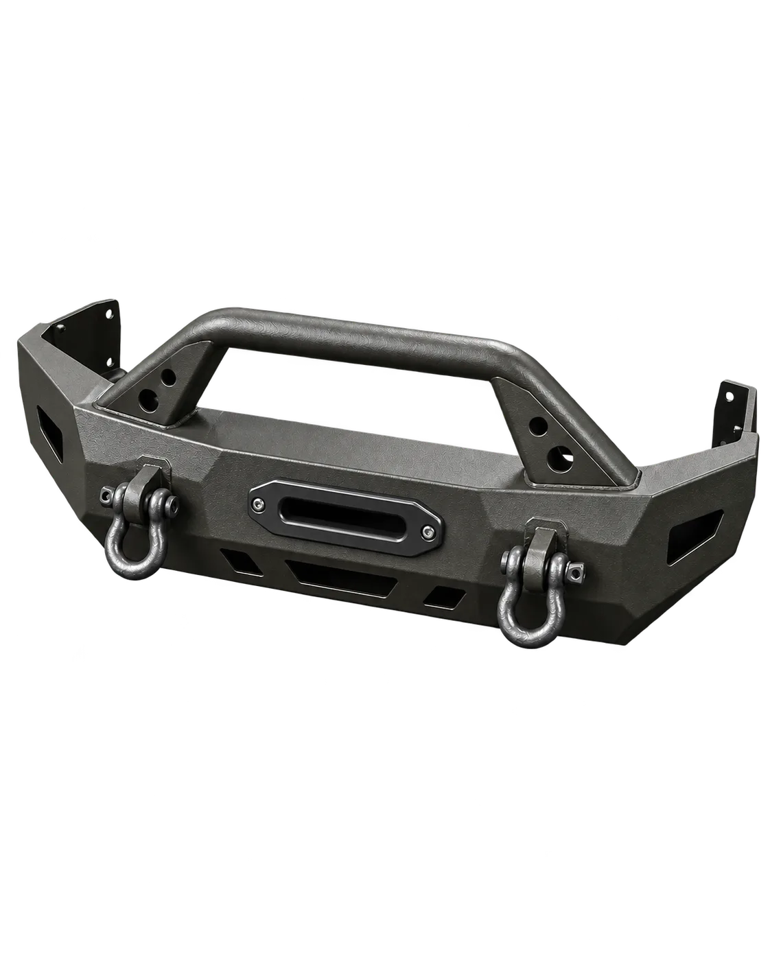 Floating steel bumper