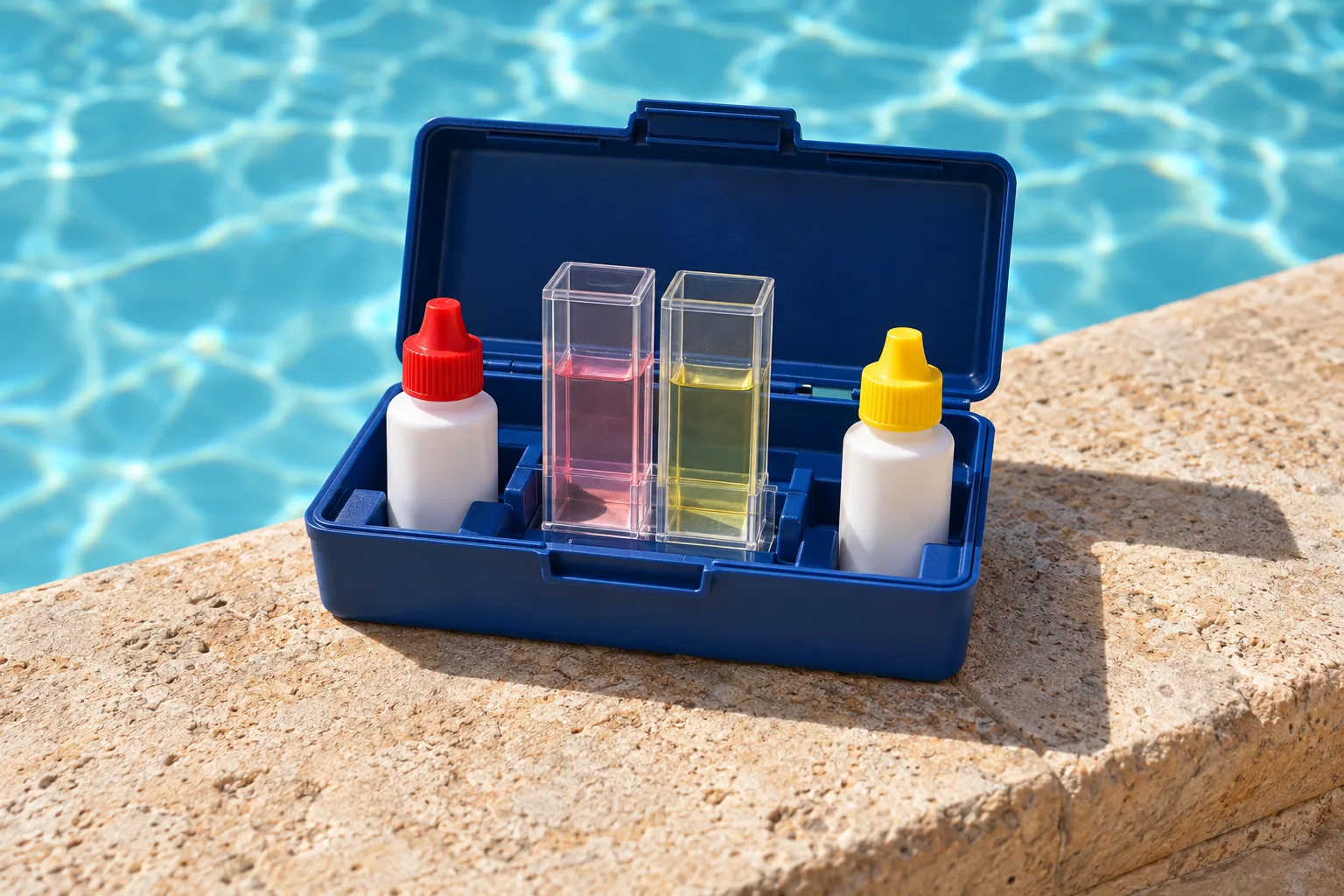 Water testing · a visit is more than a quick skim