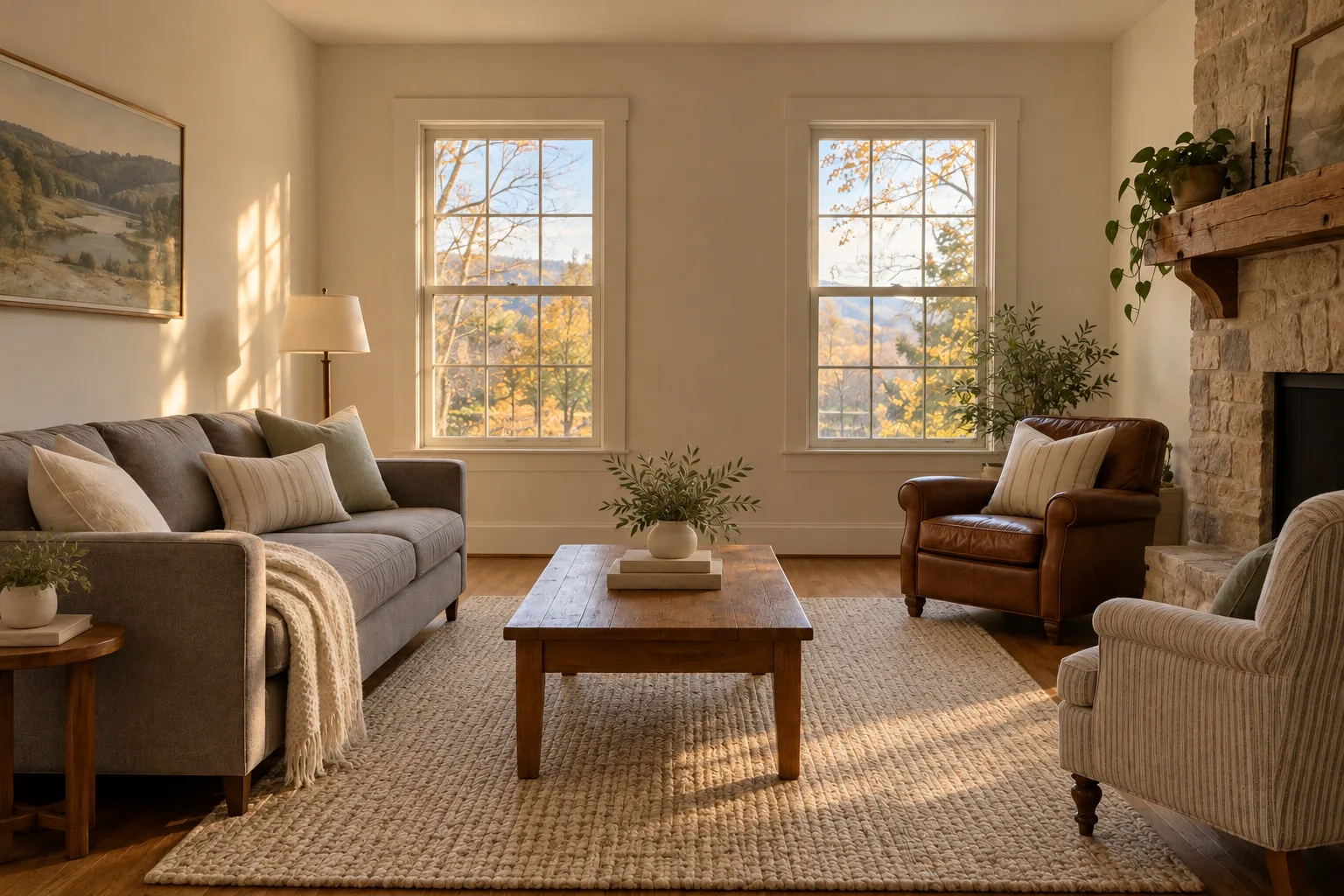 After staging: A better first impression