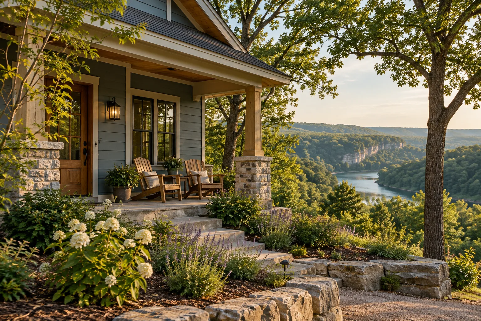 A porch made for slow mornings