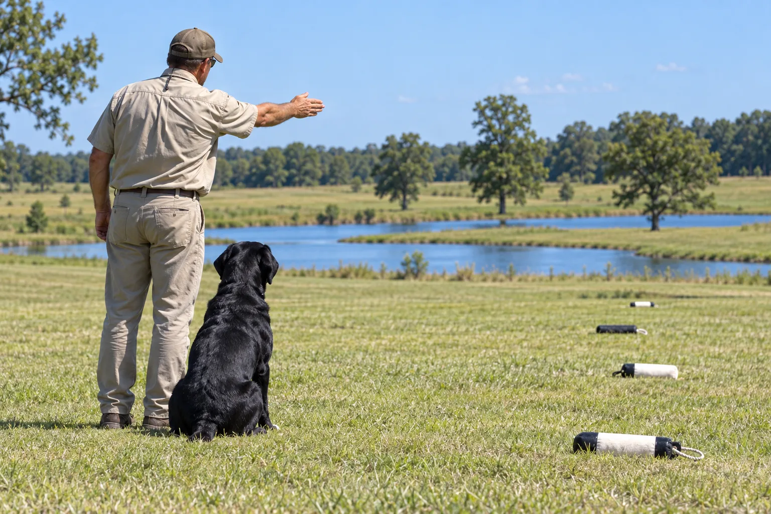 Finished gun dog training at Cottonwood