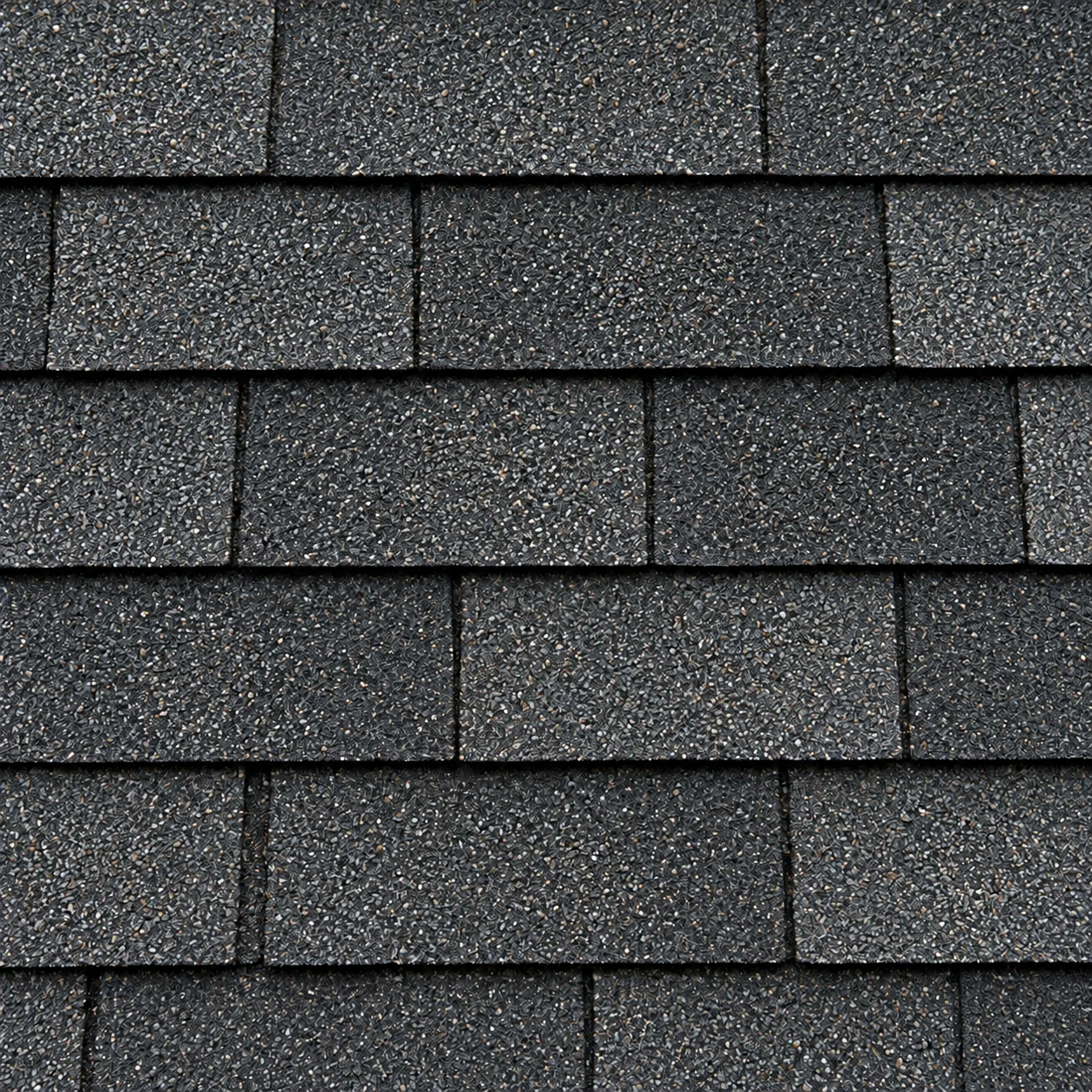 New charcoal architectural shingles from the same camera position