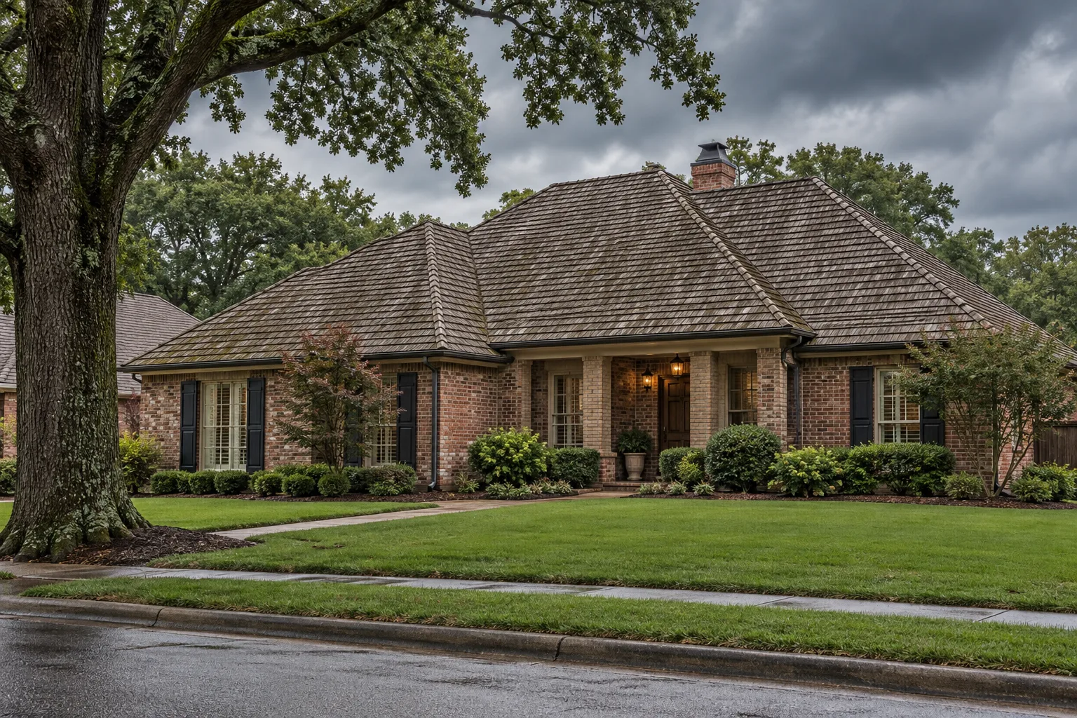 Finished roof in Sage Meadows, Jonesboro