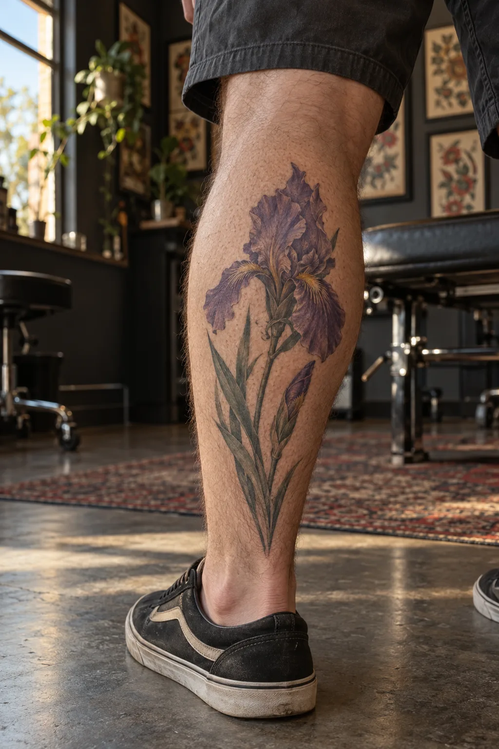 Jo’s color iris, healed two months.